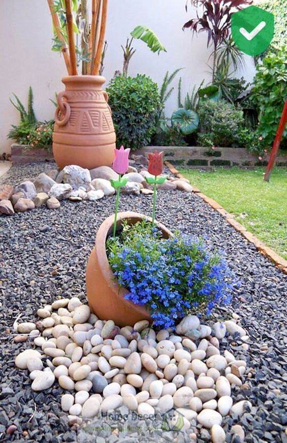 Diy Garden Ideas With Stones