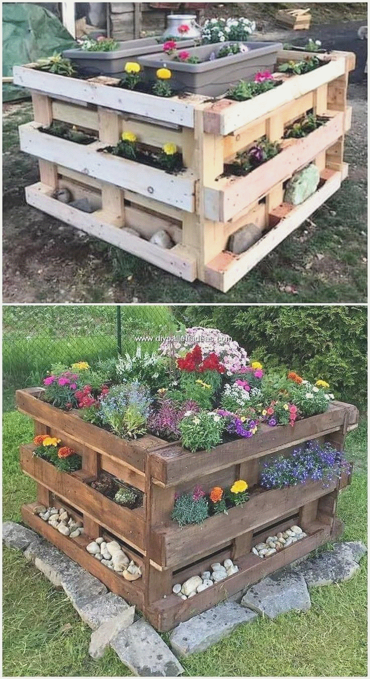 Diy Garden Projects With Pallets