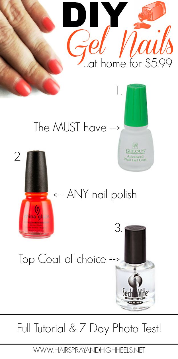 Diy Gel Nails At Home