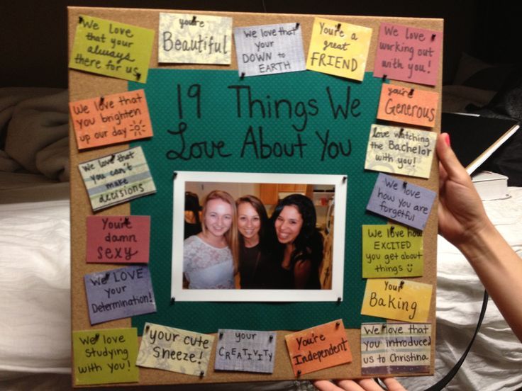 Diy Gifts For Best Friend On Her Birthday