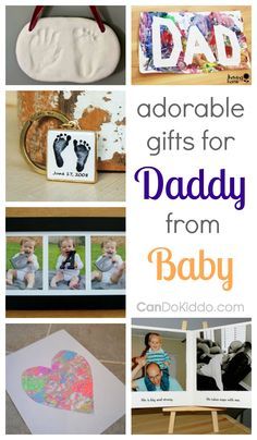 Diy Gifts For Dad From Baby