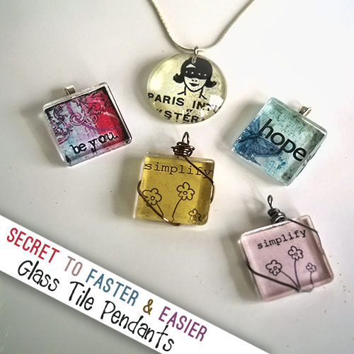 Diy Glass Pendant Necklace