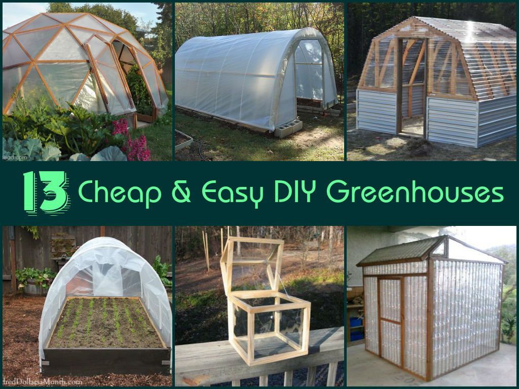 Diy Greenhouse Cheap Easy