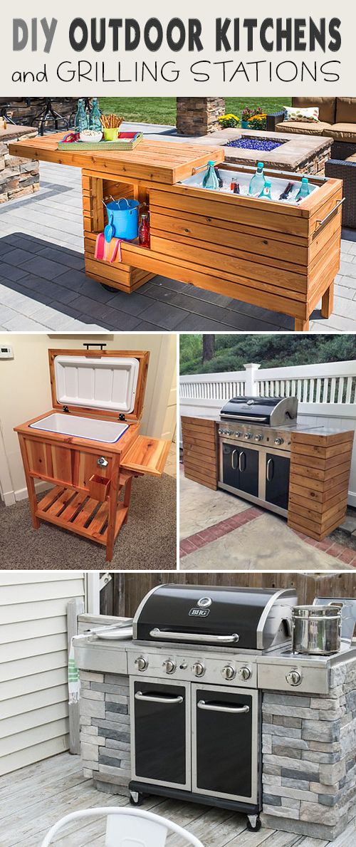 Diy Grill Station Ideas