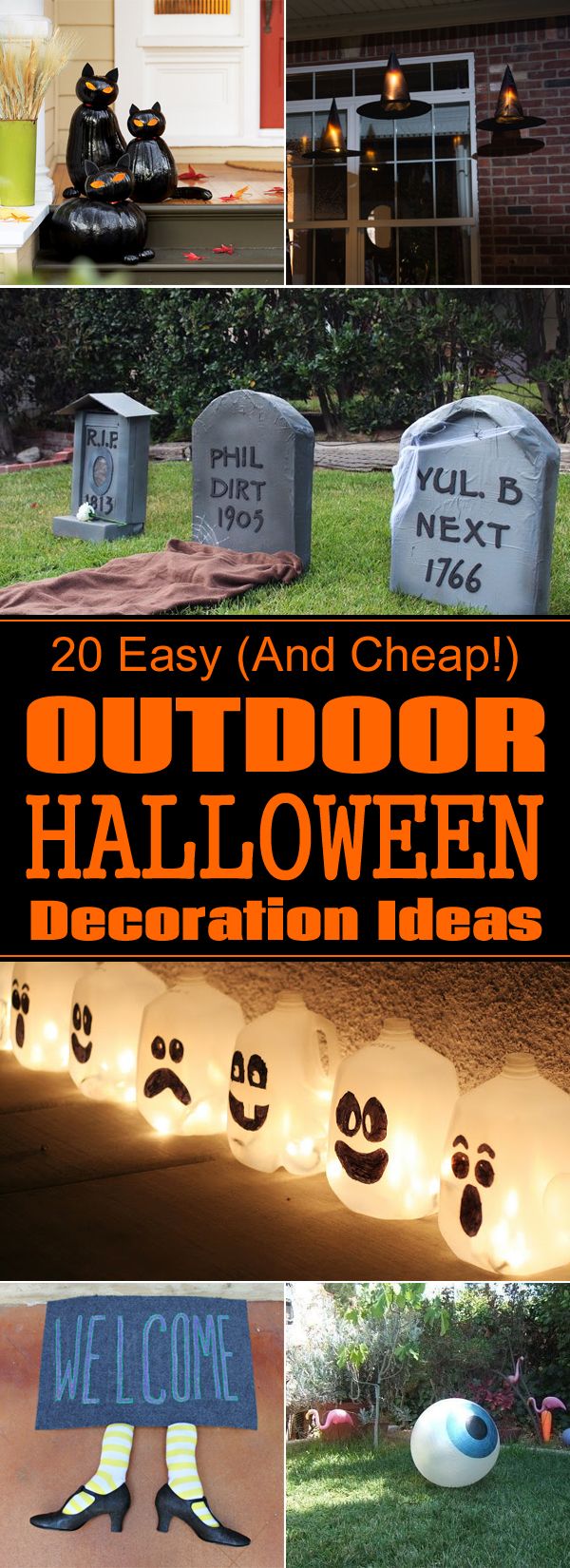 Diy Halloween Decorations Outdoor