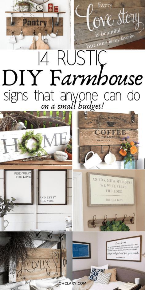 Diy Home Decor Signs