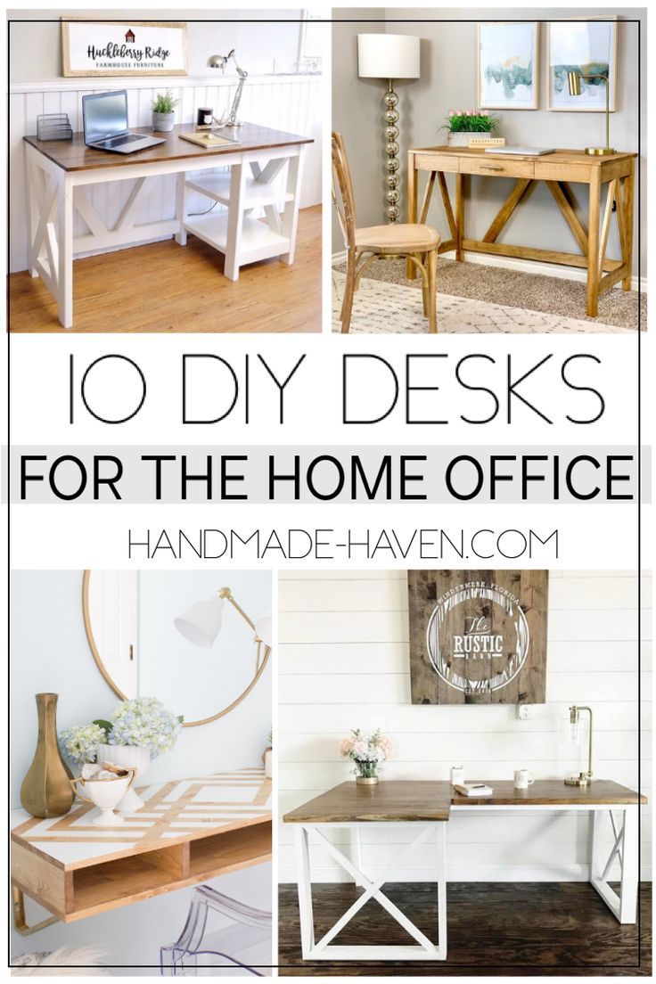 Diy Home Office Desk Plans