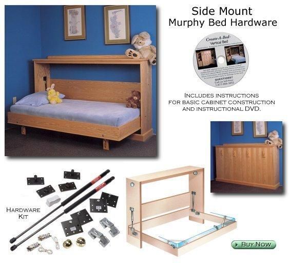 Diy Horizontal Murphy Bed Without Kit