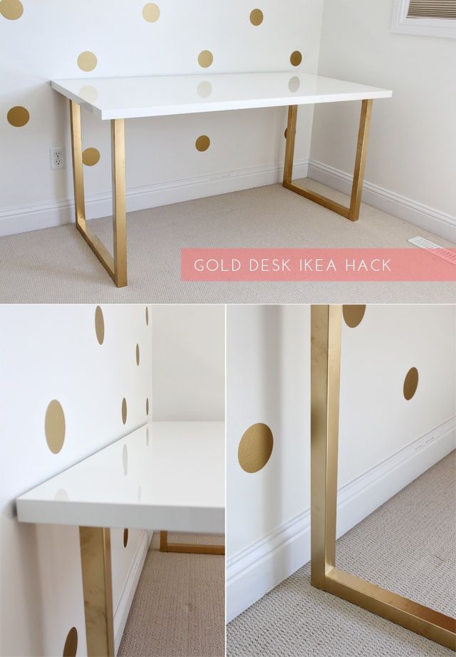 Diy Ikea Desk Legs