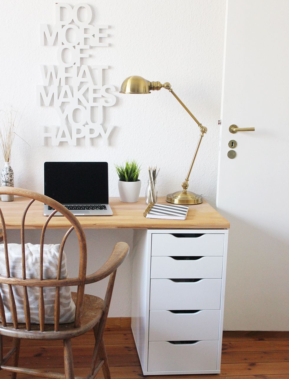 Diy Ikea Desk With Drawers