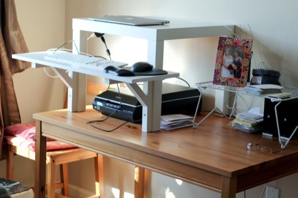 Diy Ikea Standing Desk Hack