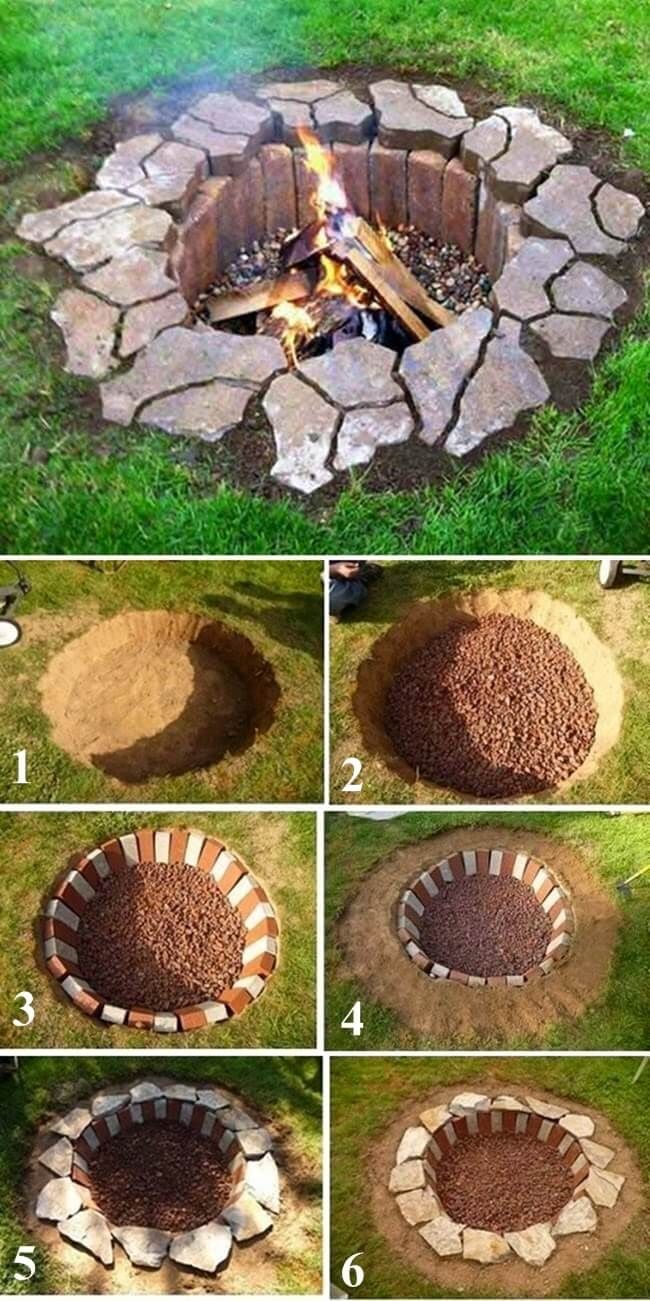 Diy In Ground Fire Pit Ideas
