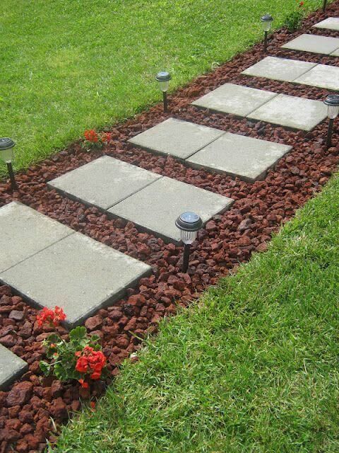 Diy Inexpensive Front Yard Walkway Ideas