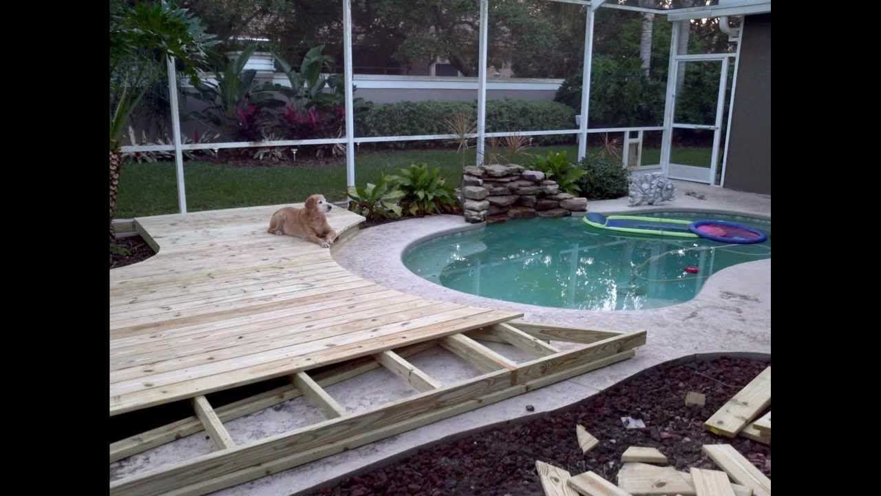 Diy Inground Pool Deck