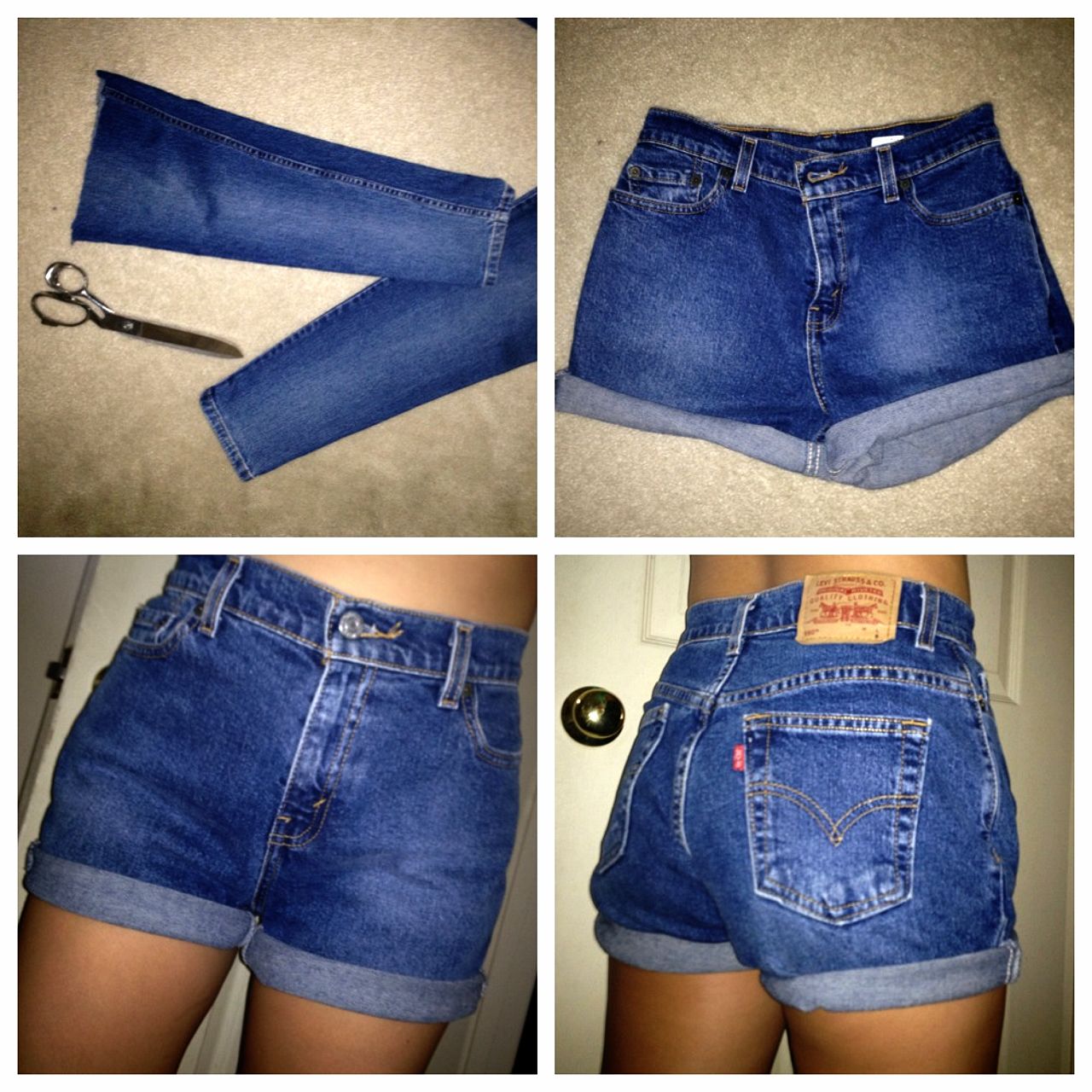 Diy Jean Shorts