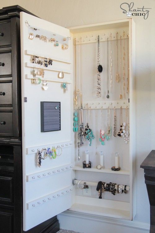 Diy Jewelry Storage Cabinet