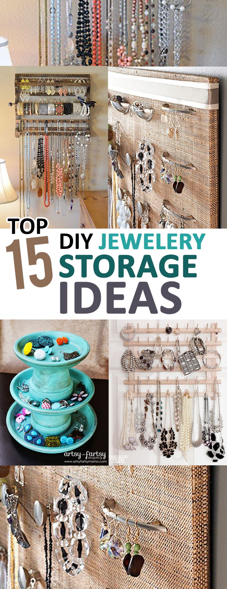 Diy Jewelry Storage Ideas