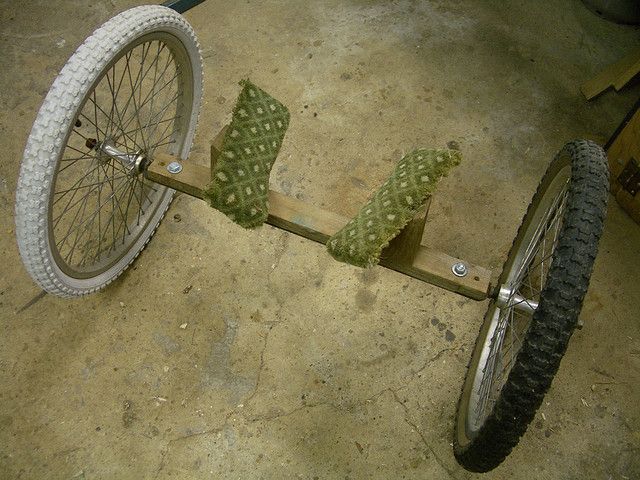 Diy Kayak Cart With Bicycle Wheels