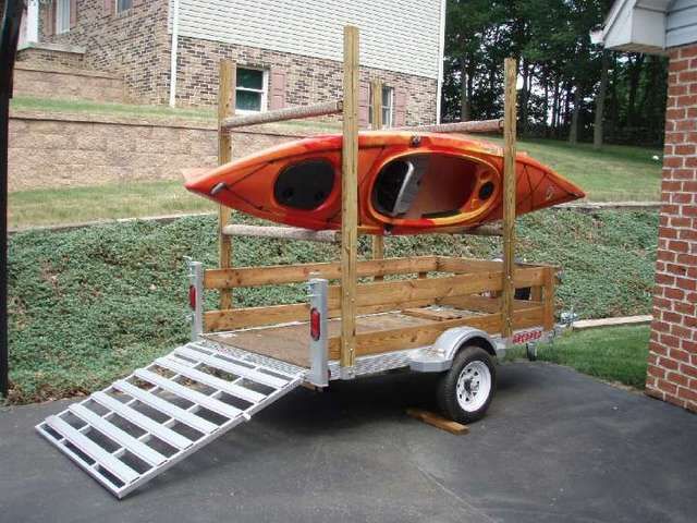 Diy Kayak Rack For Utility Trailer