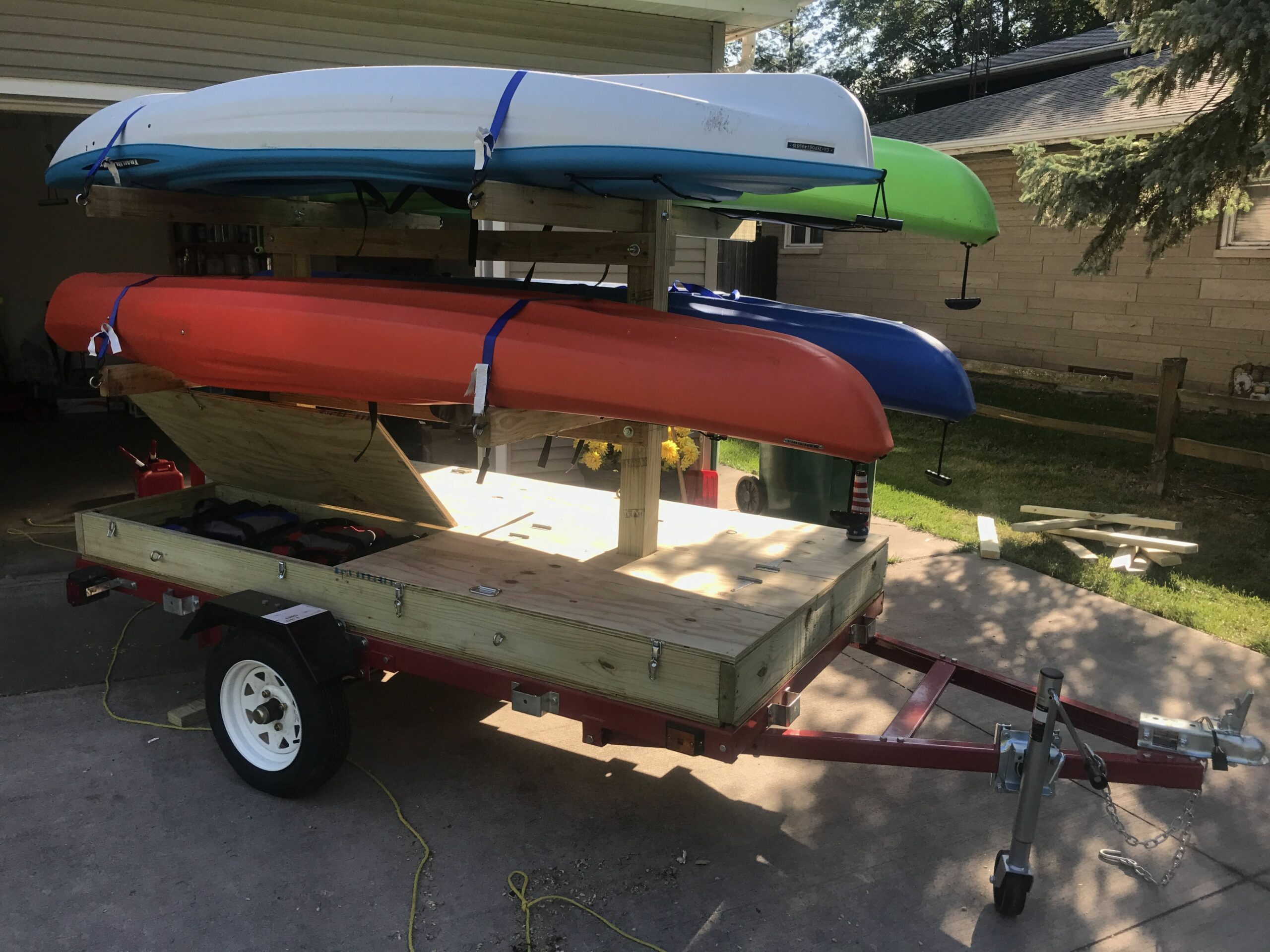 Diy Kayak Trailer Harbor Freight