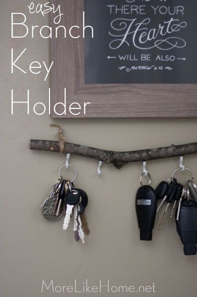 Diy Key Holder Easy