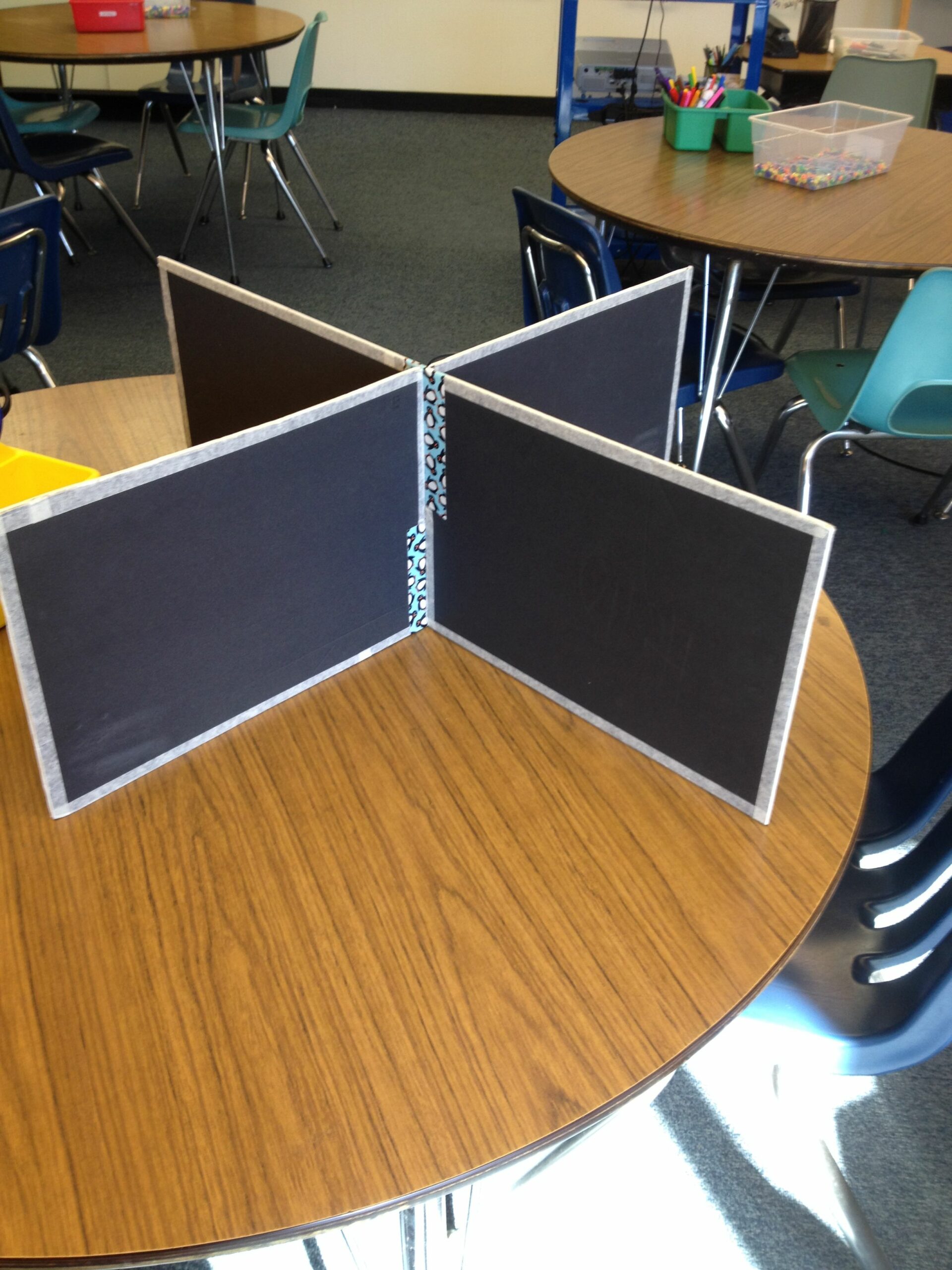 Diy Kids Desk Shield