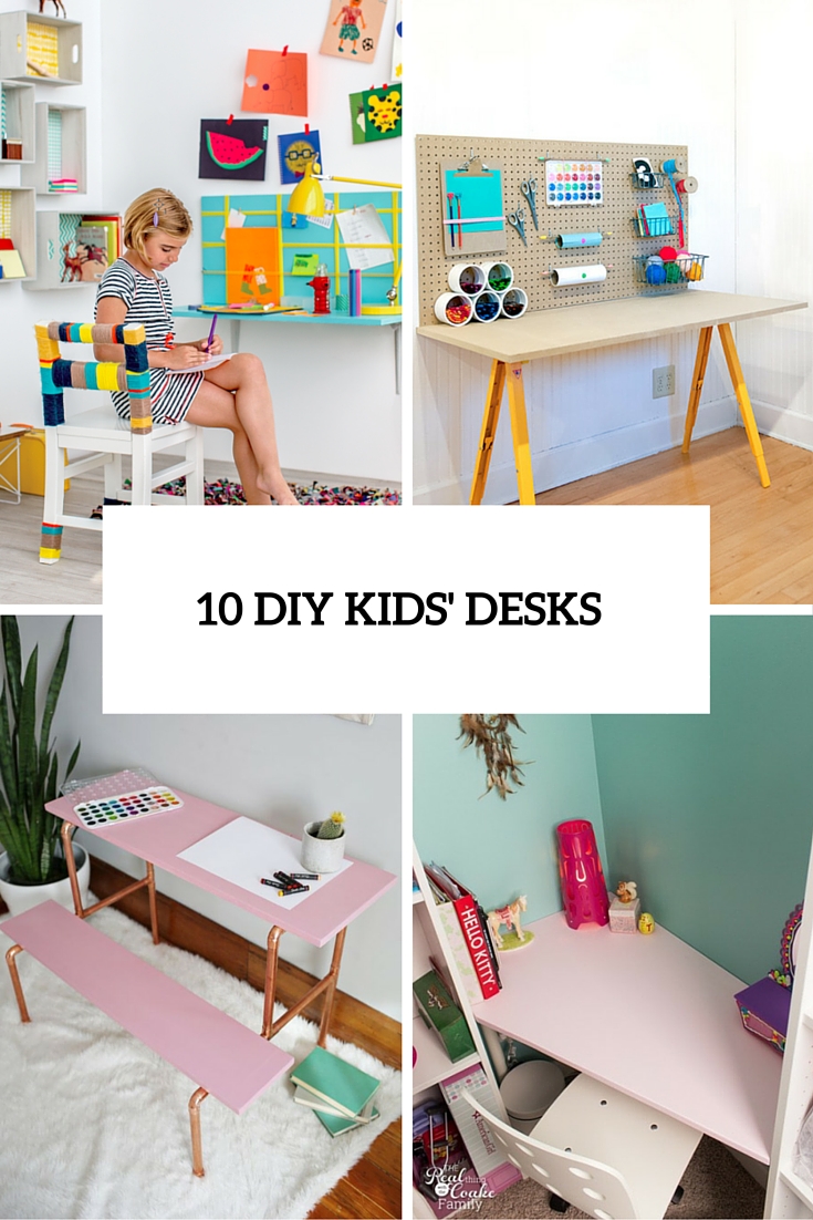 Diy Kids Desk Table