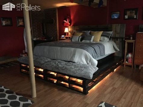 Diy King Bed Frame With Pallets