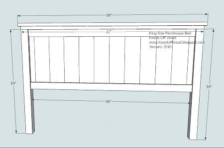 Diy King Size Headboard Plans