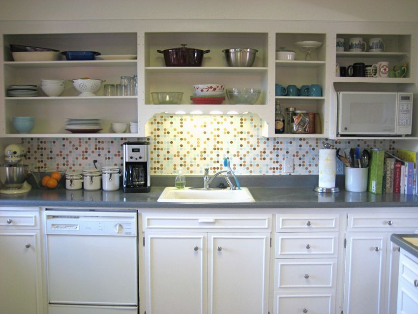 Diy Kitchen Cabinets Without Doors