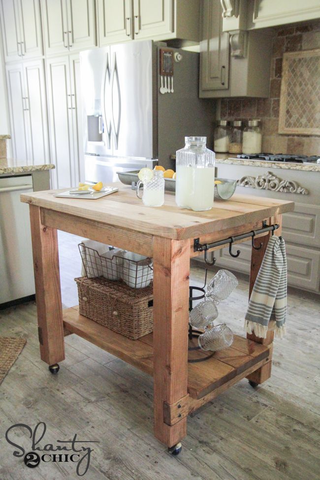 Diy Kitchen Island On Wheels Plans Diy Kitchen Island On Wheels Plans