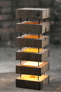 Diy Lamp Ideas Wood