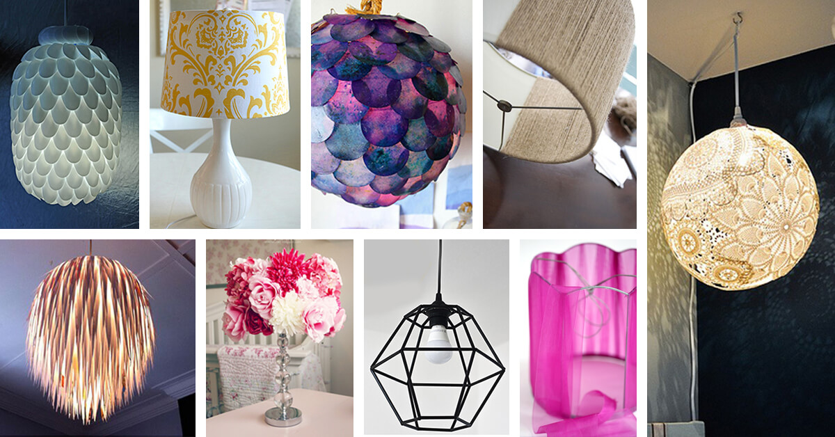 Diy Lampshade Cover Ideas