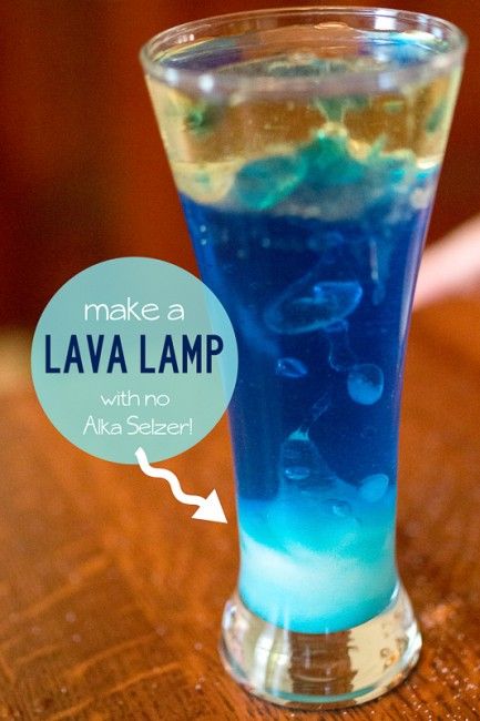 Diy Lava Lamp Alka Seltzer