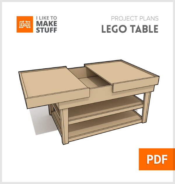 Diy Lego Table Plans