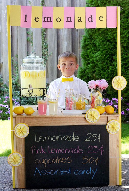 Diy Lemonade Stand Sign Ideas