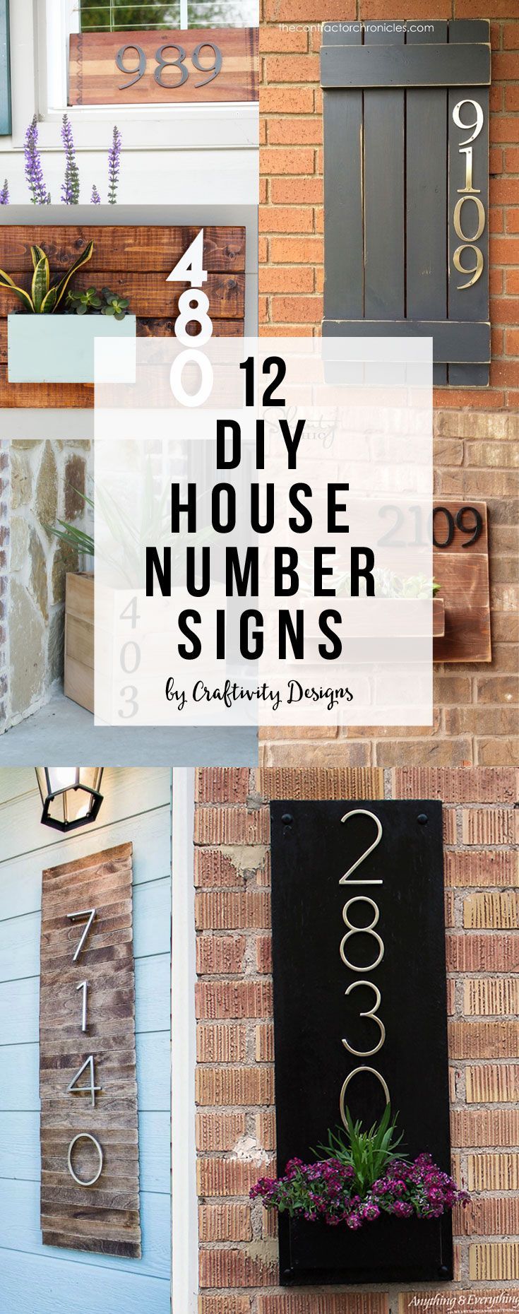 Diy Mailbox Numbers