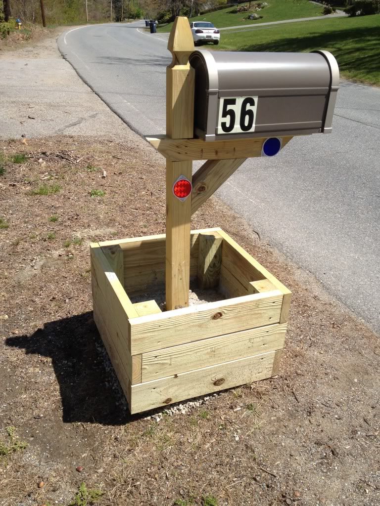 Diy Mailbox Planter Box