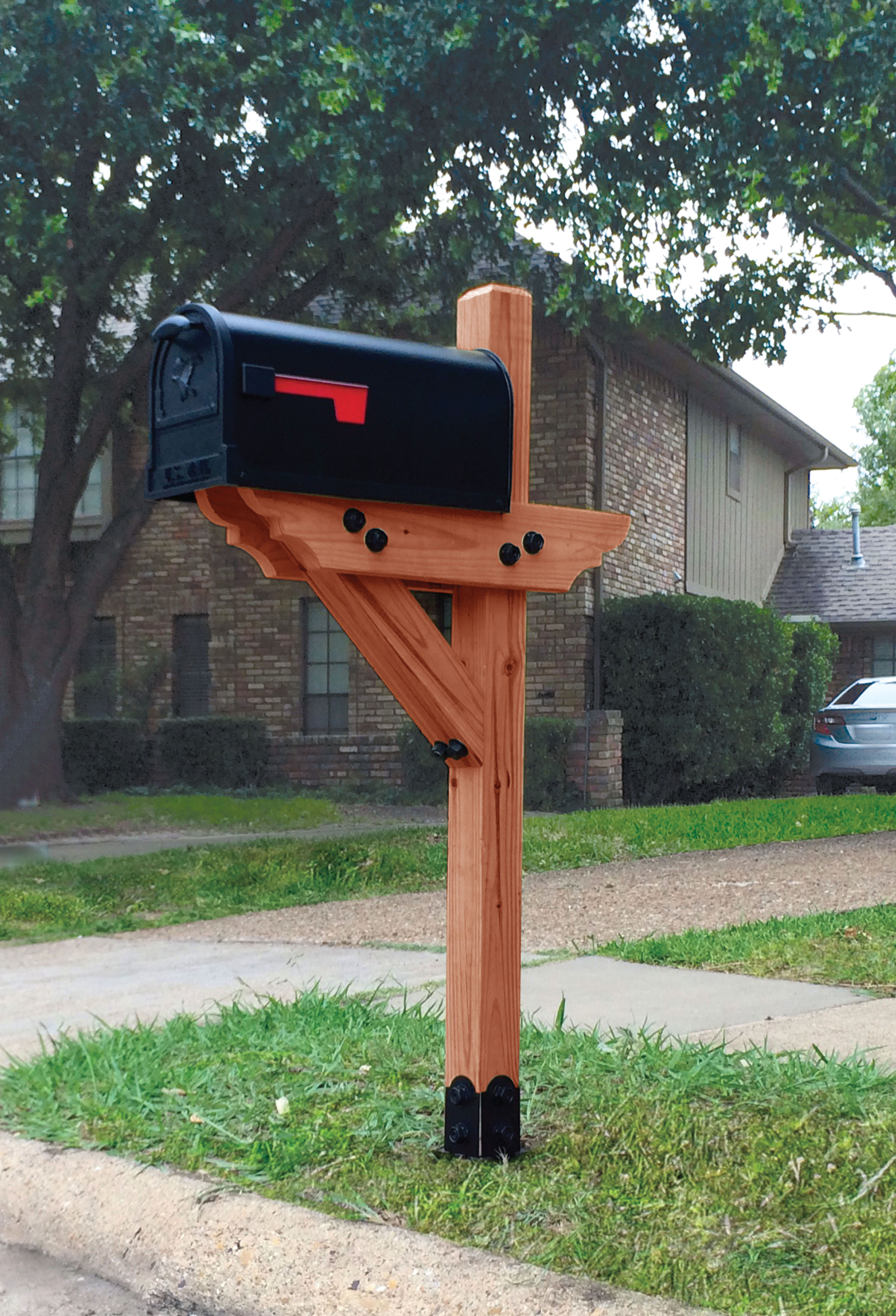 Diy Mailbox Post