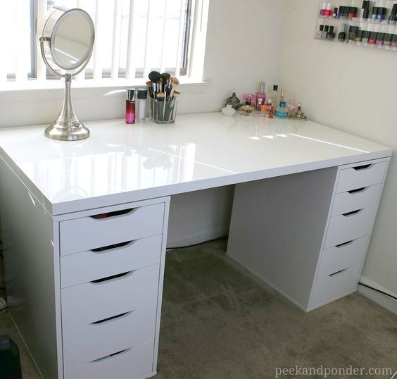 Diy Makeup Vanity Ikea