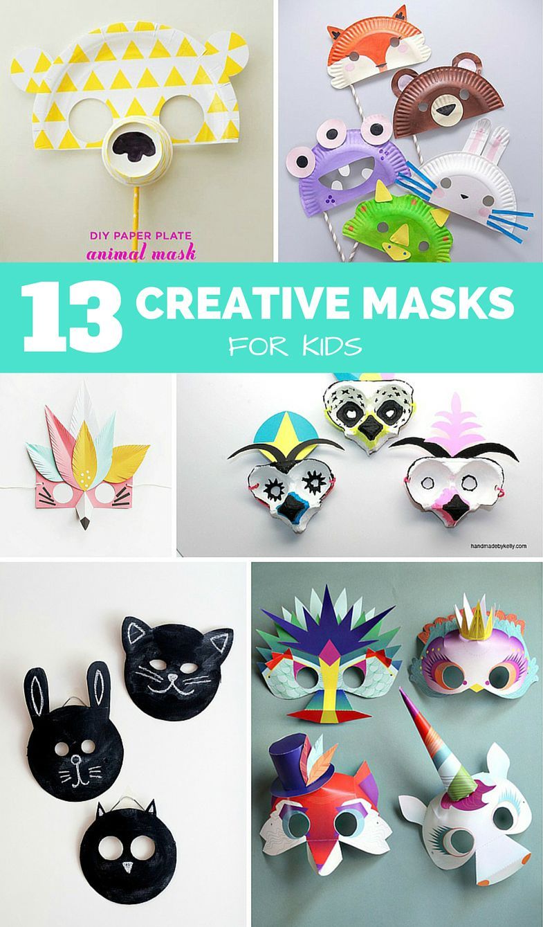 Diy Mask Ideas For Kids