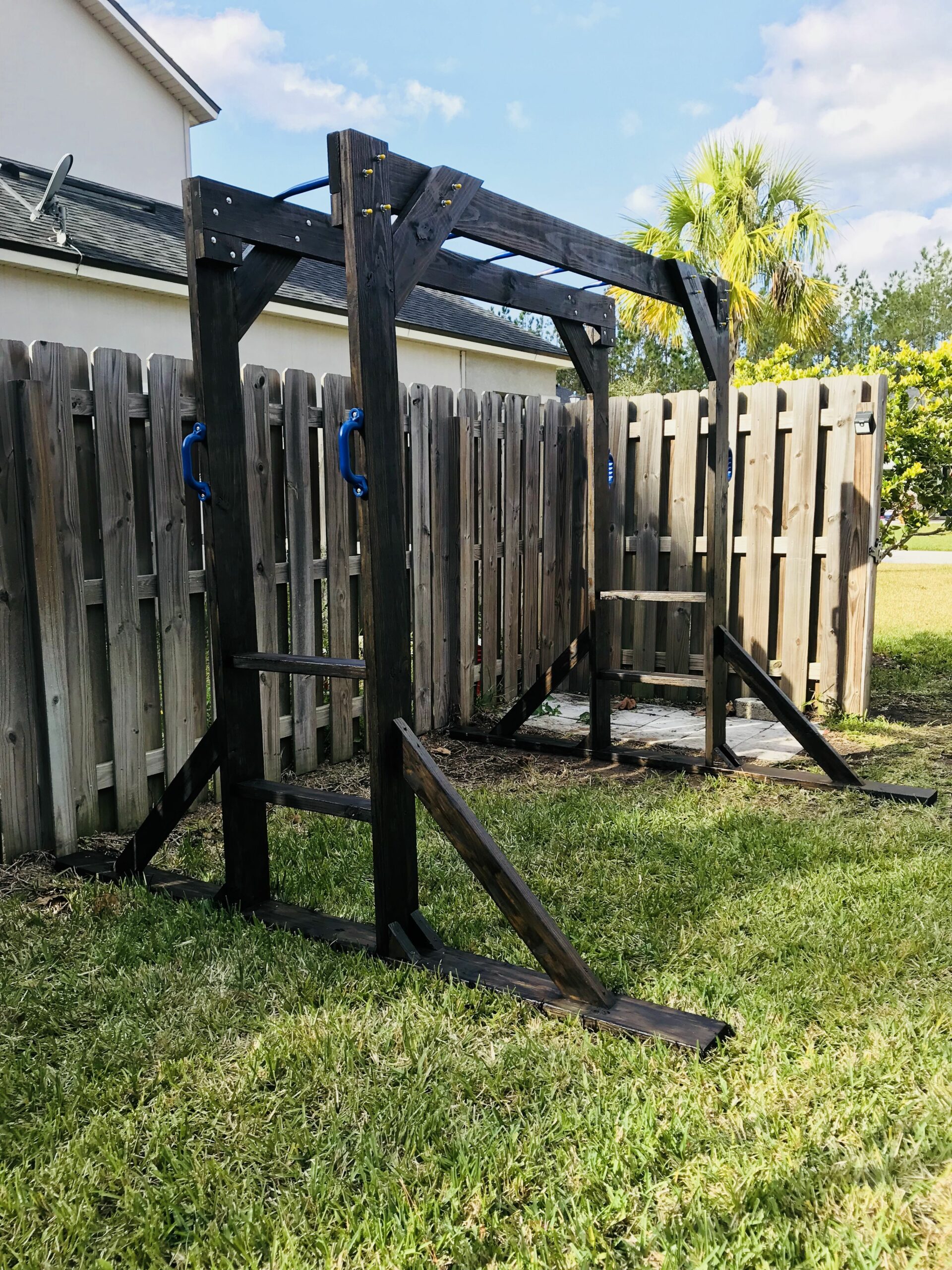 Diy Monkey Bars Outdoor