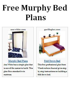 Diy Murphy Bed Plans Free