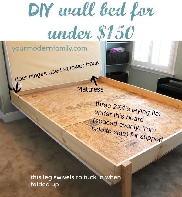 Diy Murphy Bed Plans