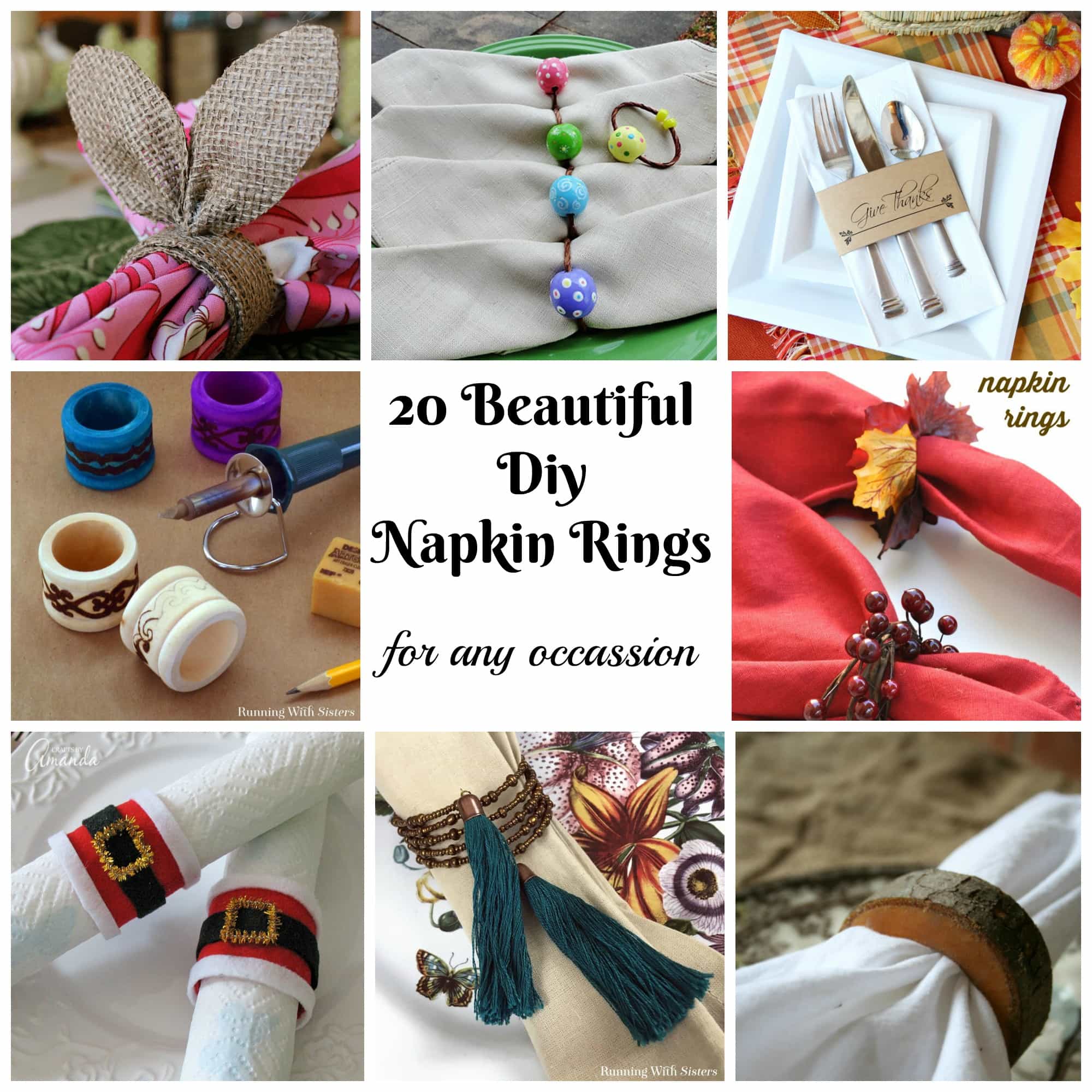 Diy Napkin Holder Rings