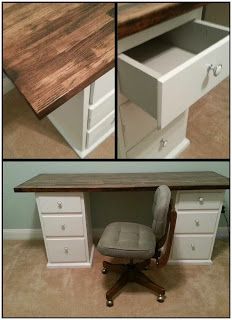 Diy Nightstand Desk