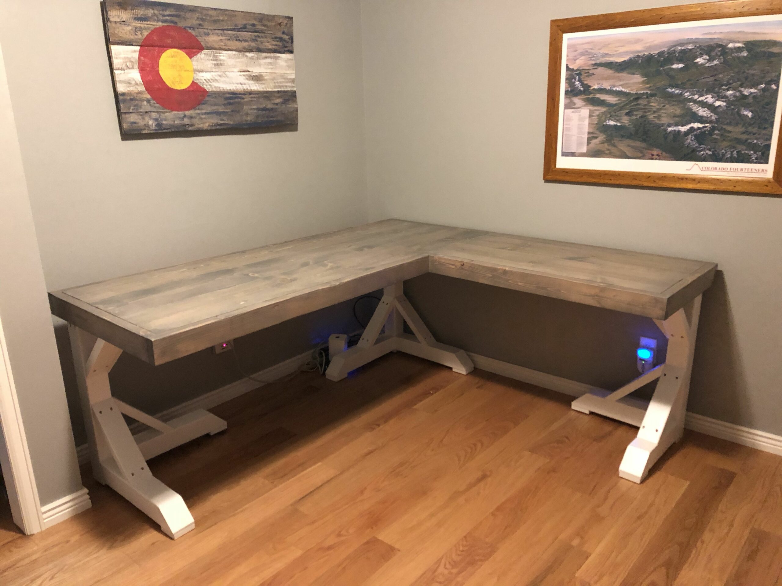 Diy Office Desk L Shape
