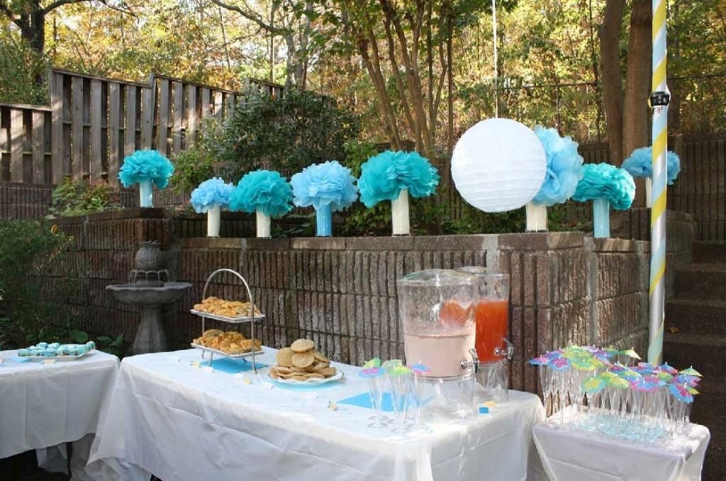 Diy Outdoor Baby Shower Ideas