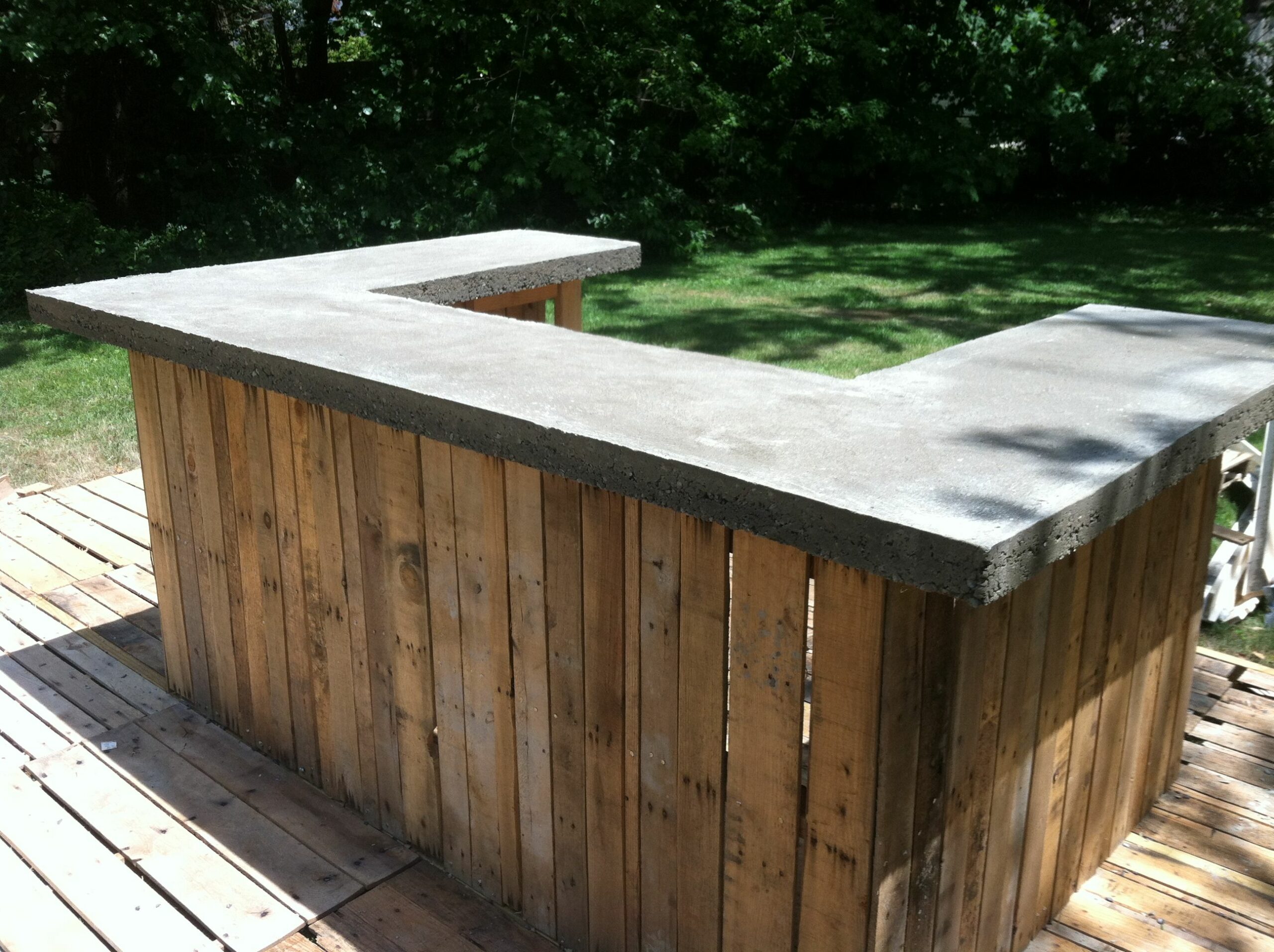 Diy Outdoor Bar Top Ideas