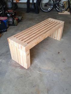 Diy Outdoor Bench 2×4